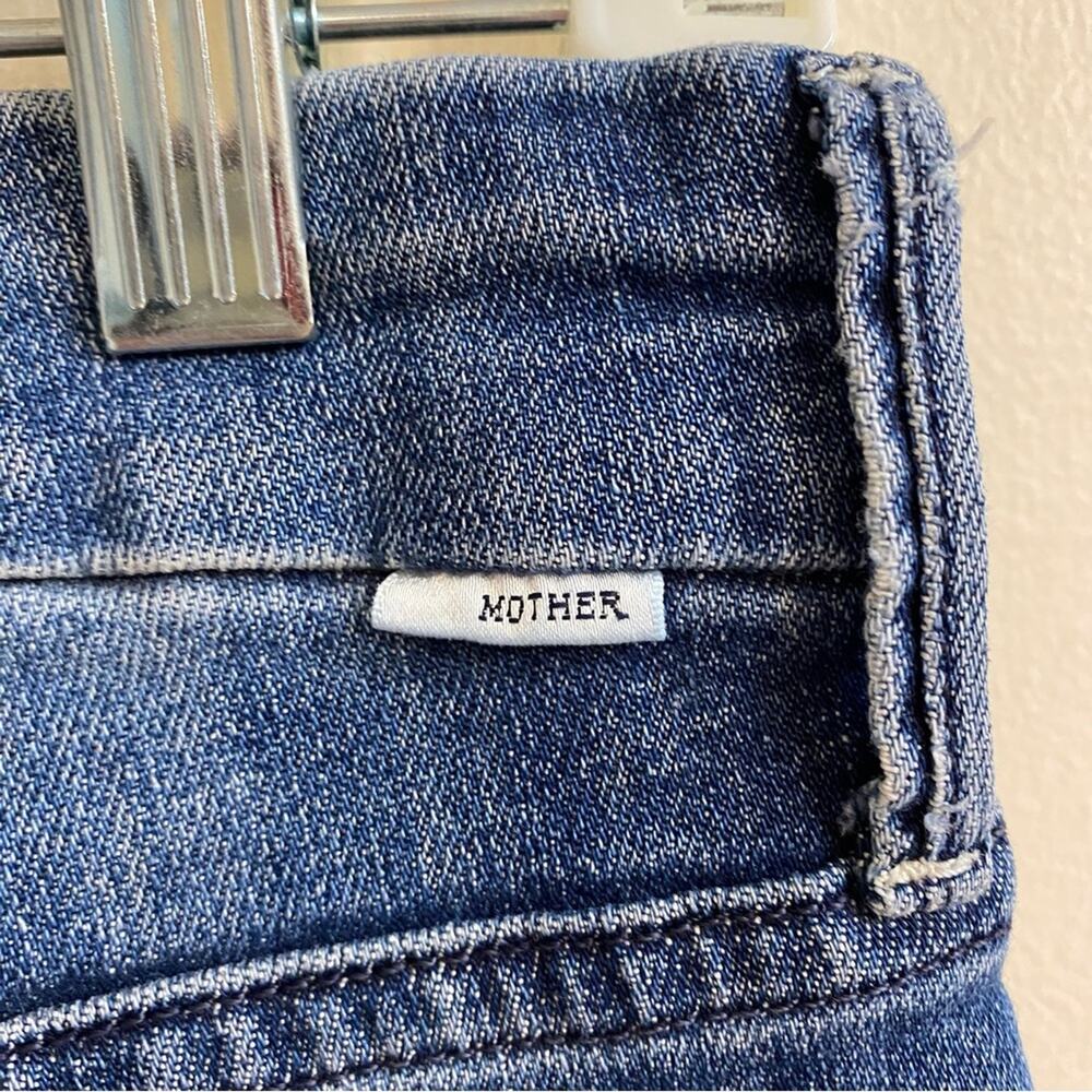 Mother The Looker Homebound Dark Wash Straight Leg Jeans Women’s Sz 26 - Picture 11 of 16